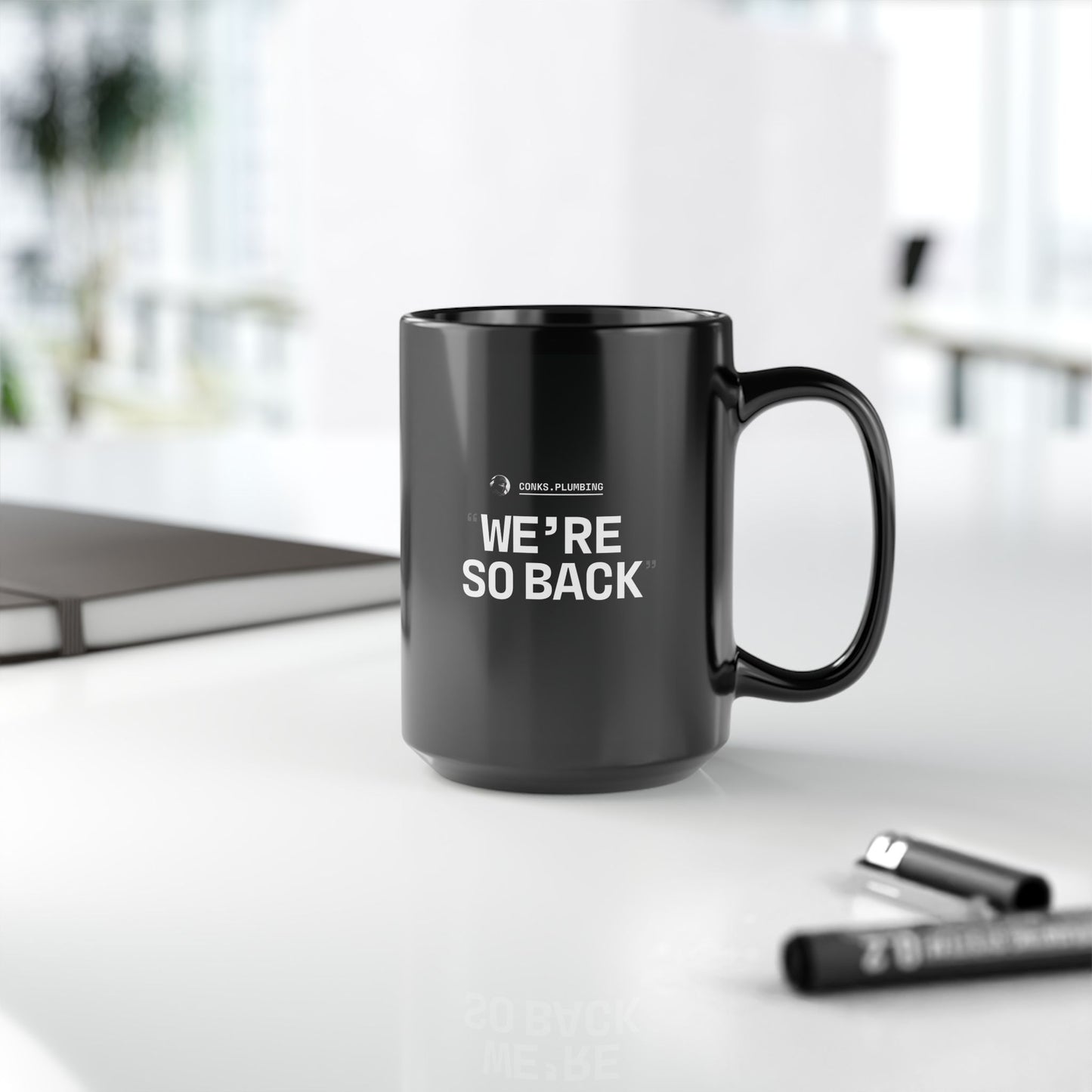 The Conks 'It's So Over, We're So Back' Mug