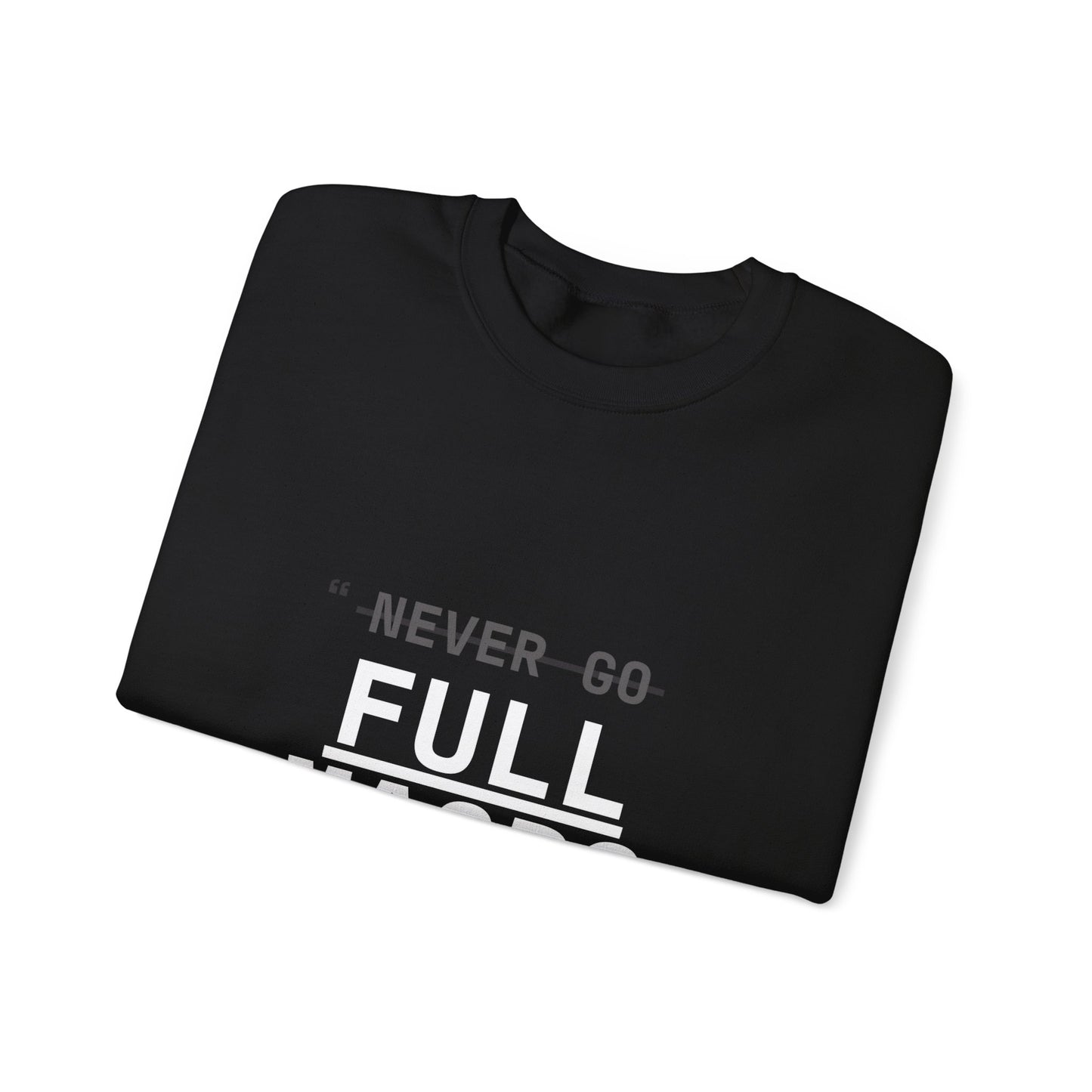 Never Go Full Macro Sweater (Black)