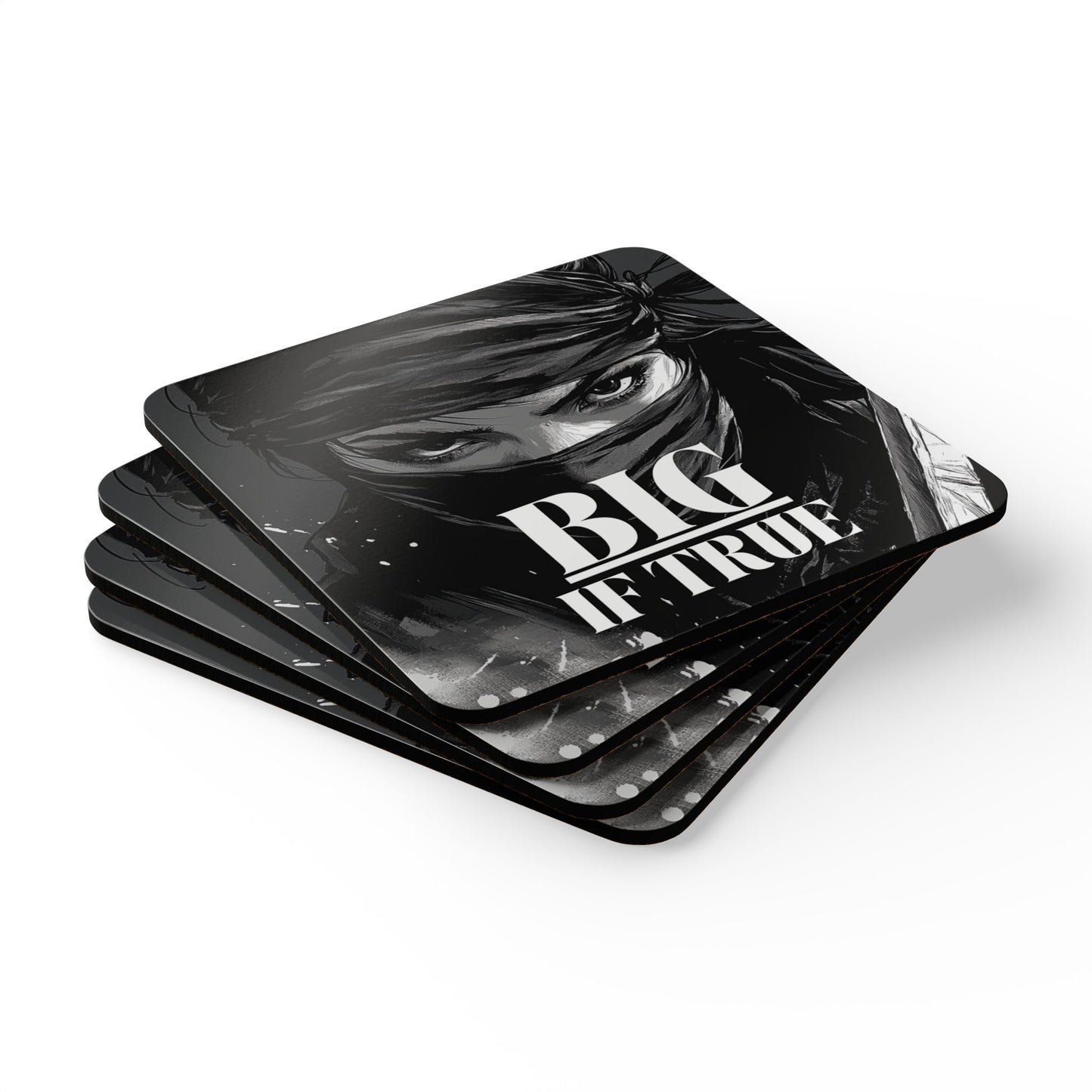 "Big if True" Coaster Set