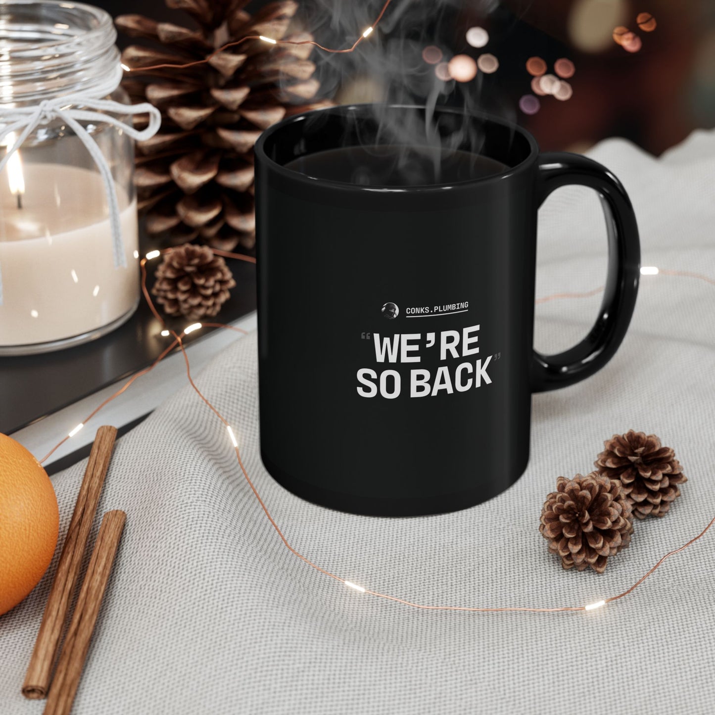 The Conks 'It's So Over, We're So Back' Mug