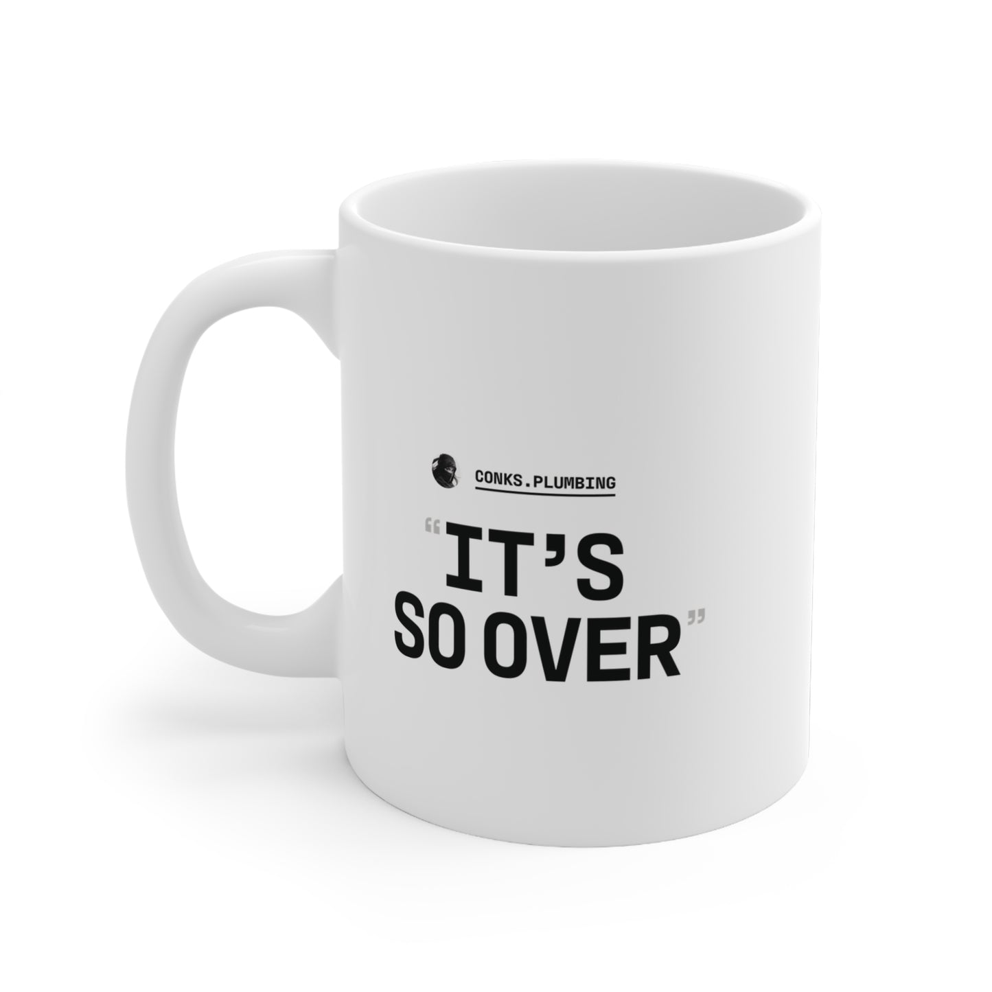 The Conks "It's So Over, We're So Back" Mug (White)